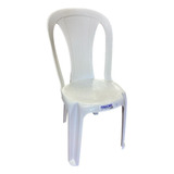 Kit 10 Cadeiras Plástica Branca Bistrô