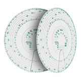 Kit 10 Caixas Disco Diagrama Tacógrafo Semanal 125km 7d Dml