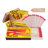 Kit 10 Caixas Fósforo Palito Extra