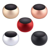 Kit 10 Caixinha Som Bluetooth Metal Mini Speaker Amplificada