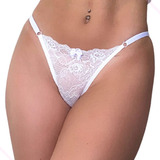 Kit 10 Calcinhas De Renda Tanga Fio Lingerie Calcinha