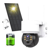 Kit 10 Câmera De Segurança Externa Bateria Solar Wifi Icsee