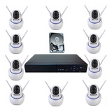 Kit 10 Cameras Ip Wifi Onvif