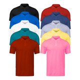 Kit 10 Camiseta Gola Polo Masculino Atacado