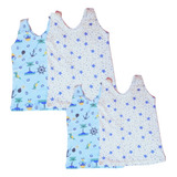 Kit 10 Camisetinhas Camiseta Regata Bebe 0a10m Menino Menina