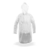 Kit 10 Capa De Chuva Descartável Transparente Incolor Unisex