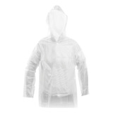 Kit 10 Capa De Chuva Descartável Transparente Unisex