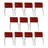 Kit 10 Capacitor Poliester 2,2uf 250v (2m2) 225j P/ Tweeter