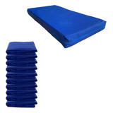 Kit 10 Capas Colchao Solteiro Azul