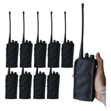 Kit 10 Capas Couro Protetora Motorola Rádio Ht Ep450 Dep450