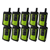 Kit 10 Capas De Couro Proteção Rádio Talkabout Motorola T600