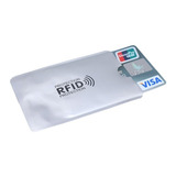 Kit 10 Capinhas Protetor De Cartão D Crédito Rfid Anti Furto