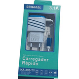 Kit 10 Carregador Para Celular E Tablet Type C Preto