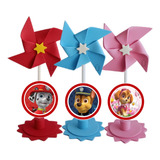Kit 10 Centro De Mesa Patrulha Canina Cachorrinho