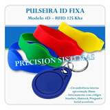 Kit 10 Chaveiro De Rfid + 10 Pulseiras De Rfid (125khz)