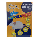 Kit 10 Cola Adesiva Ratoeira Pega Rato Armadilha Roedores