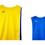 Kit 10 Coletes Jogo Ou Treino Futebol / Finta Dupla Face