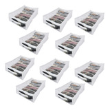 Kit 10 Colmeias Organizadoras Fechada Tampa G (40x30x13)