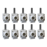 Kit 10 Conector Terminal Genérico Cabo 50mm Saída Frontal