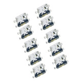 Kit 10 Conectores De Carga Compatível Tablet Dl Tx254 Tx 254