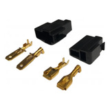 Kit 10 Conjunto Conector 2 Vias