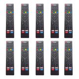 Kit 10 Controles Remoto Tv Compatível