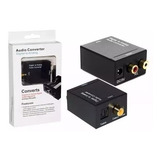 Kit 10 Conversor Audio Optico Digital Fibra/coaxial P/rca 