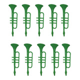 Kit 10 Cornetas Vuvuzela Torcedor Brasil