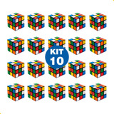 Kit 10 Cubo Magico Lembrancinha Atacado Aniversario Brindes