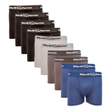 Kit 10 Cueca Boxer Red Nose Adulto Algodão