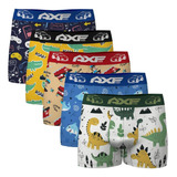 Kit 10 Cuecas Box Boxer Infantil