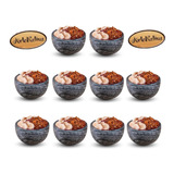 Kit 10 Cumbuca Bowl Ramekin Tigela Pedra Sabão 500 Ml Curada