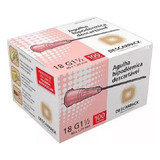 Kit 10 Cx Agulha Desc.40x12 (18g) Rosa - Descarpack 1.000uni