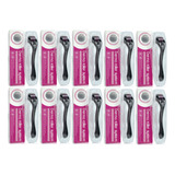 Kit 10 Dermaroller 540 Agulhas Derma Roller 0,5 1,0 1,5 2,0