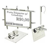 Kit 10 Display Porta Etiqueta Para