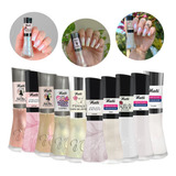 Kit 10 Esmaltes Nati Coleção Clarinhos Novo Lançamento