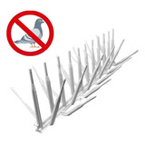 Kit 10 Espículas Antipombos Aves Branca