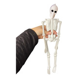 Kit 10 Esqueletos Humano Articulado Plástico Decoração