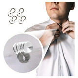 Kit 10 Extensor Alargador De Colarinho Camisa Social Aço 