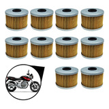 Kit 10 Filtro Oleo Honda Crf 250f Cb250 Twister Mod Original