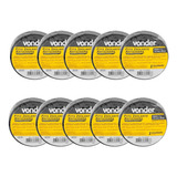Kit 10 Fitas Isolante Vonder 19x20 Metros Antichama 1° Linha