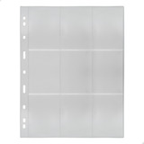 Kit 10 Folha Para Cards Acetato 29,5x23 Pccb 9 Bolsos
