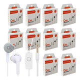 Kit 10 Fone De Ouvido P2 Com Microfone Para Celular Tablet