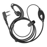 Kit 10 Fones De Rádio Microfone Compatível Baofeng 777s Uv5r