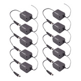 Kit 10 Fontes Mcm Garra 12v 0,5a Cftv Segurança Fon1448