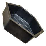 Kit 10 Forma Desenhada Sextavada Piso Cimento Concreto 06cm