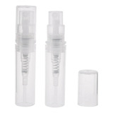 Kit 10 Frascos De Plástico Spray Transparente 5ml Perfume