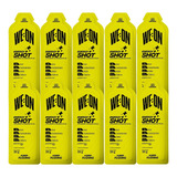 Kit 10 Gel Carboidrato Isotônico We-on Energy Shot Carbo Gel Sabor Limonada Suiça Com Cafeina