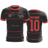 Kit 10 Jogo Camiseta Calção Uniforme Futebol Personalizados