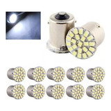 Kit 10 Lampada 22 Led Ba15s